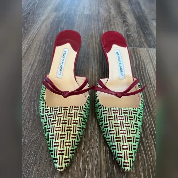 Manolo Blahnik Mules Size 36.5/6.5